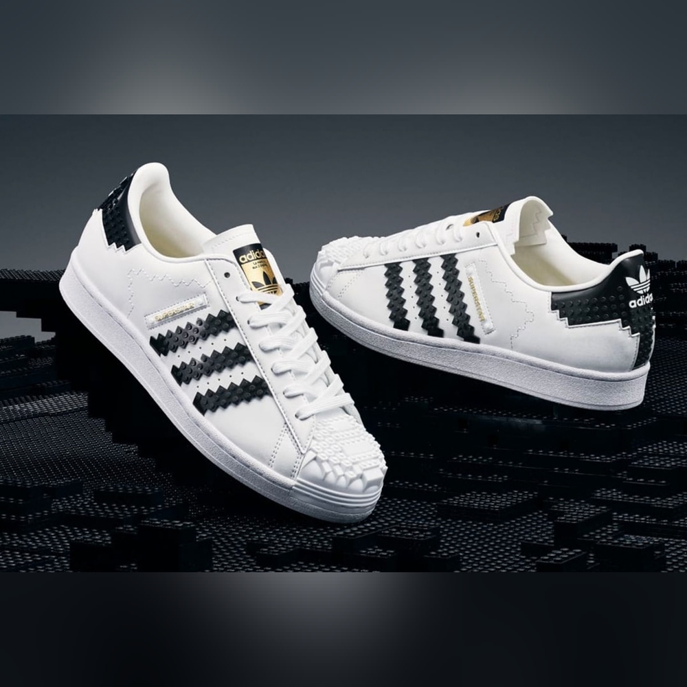 Adidas Superstar X Lego shoes